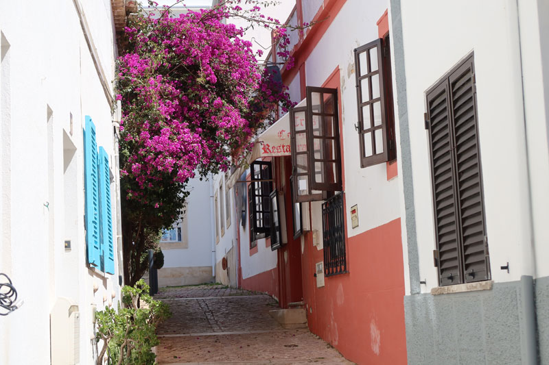 Pittoreske straatjes in Albufeira