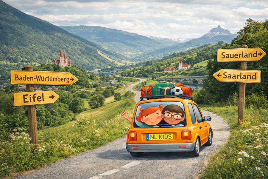 Leuke vakantiebestemmingen in Duitsland voor gezinnen met jonge kinderen