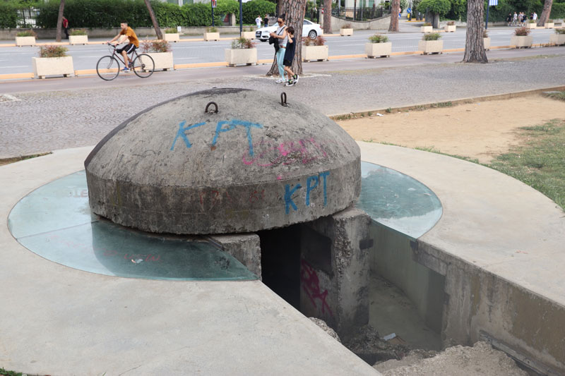 Bunkers in Tirana