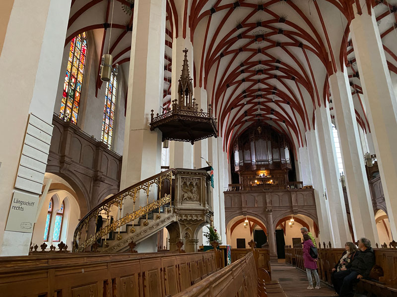 Andere kerk in Leipzig 