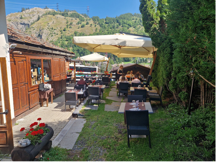 restaurant Pepita in Courmayeur