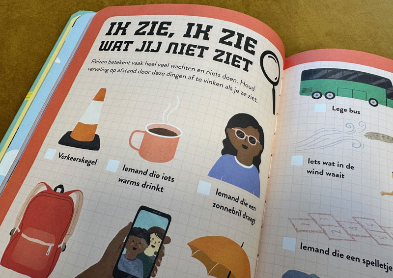 Reisdagboek voor kinderen