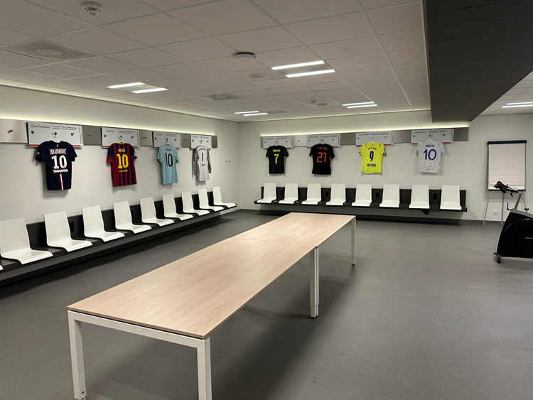 Uitkleedkamer Johan Cruijff Arena