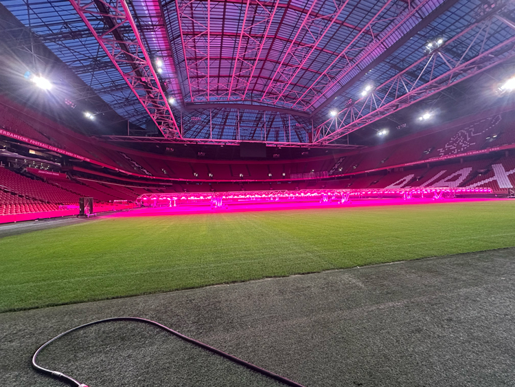 Stadiontour door de johan cruijff arena