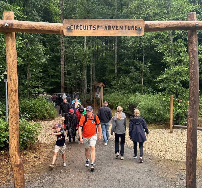 Interactief wandelen rond het circuit in Belgi&euml; Spa-Francorchamps