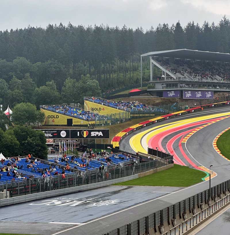 Gratis het circuit van Spa Francorchamps bezoeken, een leuk en gratis uitje met kinderen!