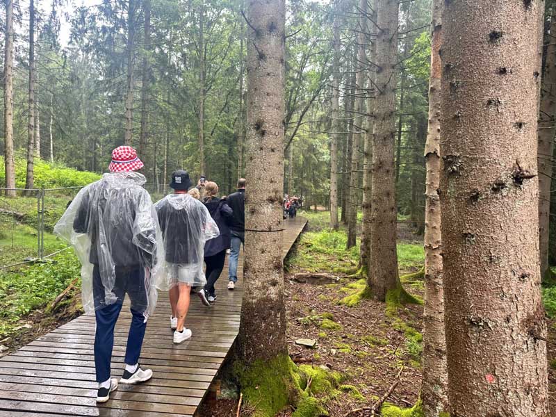 Wandelen met kinderen rond circuit Spa Franchorchamps