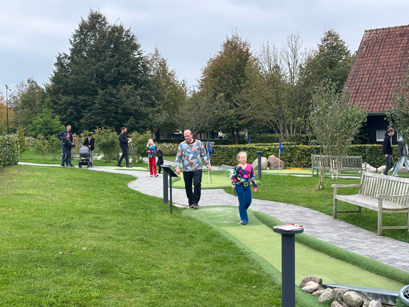 Minigolf op Hof van Saksen