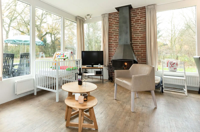 Babybungalow bij Landal Aelderholt in Drenthe