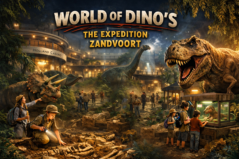 World of Dino's komt naar Zandvoort: