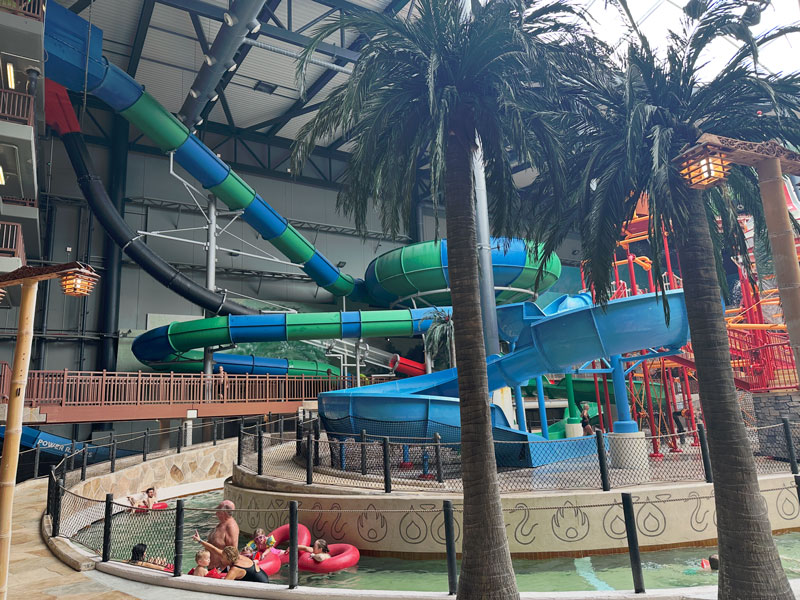 Waterpret in mooi aquapark bij LEGOLAND Billund Resort