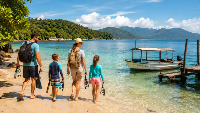 Borneo kinder vakantie