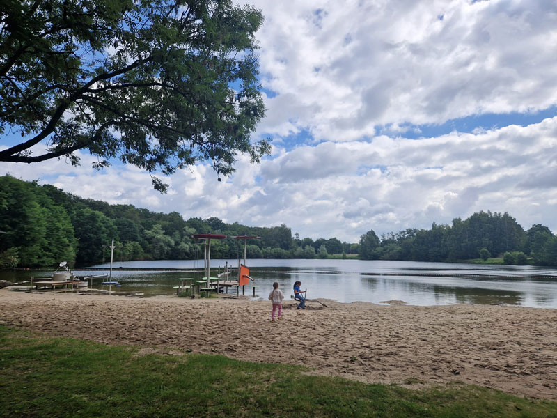 Borken am See: kindvriendelijke camping vol speeltuinen net over de grens