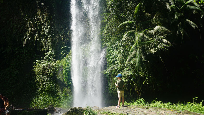 Lombok met kinderen