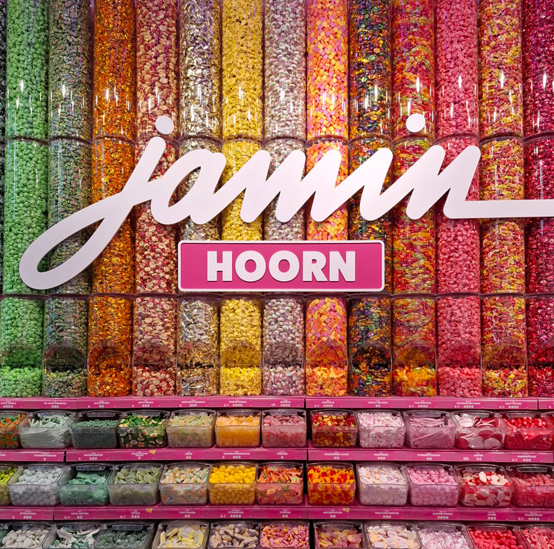 Snoepwinkel Jamin in het centrum van Hoorn