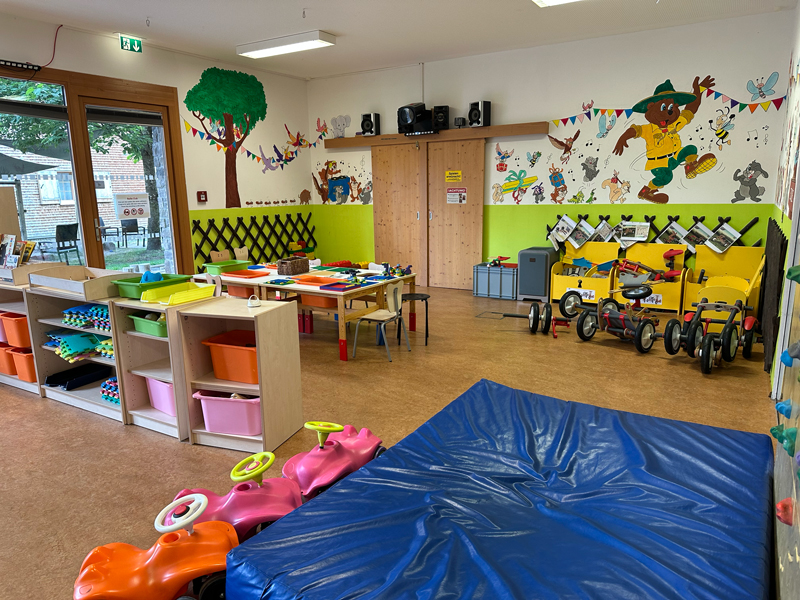 Spelen en knutselen in de Bollo Club van Landal Brandnertal